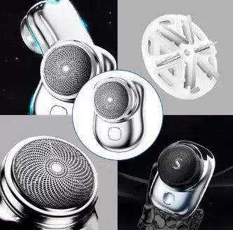 Mini Profesionální Holicí Strojek Silver – [AKCE PLATÍ JEN DNES]